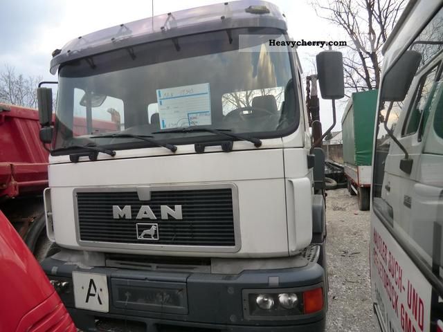1997 MAN  19 343 Mailler Teleskob demountable Truck over 7.5t Dumper truck photo