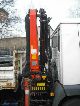 1995 MAN  8-153 Palfinger loading crane-foot trailer coupling Van or truck up to 7.5t Three-sided Tipper photo 8