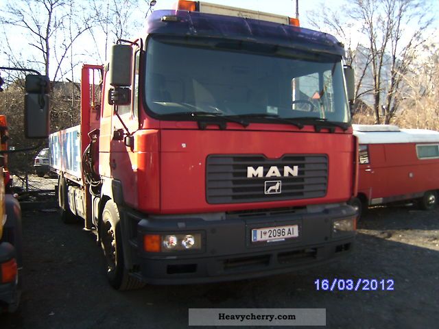 1999 MAN  19 364 Truck over 7.5t Truck-mounted crane photo