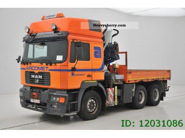 2001 MAN  FE 460 - 6X4 Truck over 7.5t Stake body photo