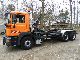 MAN  26 293 6x4 + L with local hydraulic mounting plate 1996 Roll-off tipper photo