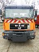 1996 MAN  26 293 6x4 + L with local hydraulic mounting plate Truck over 7.5t Roll-off tipper photo 2