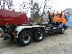 1996 MAN  26 293 6x4 + L with local hydraulic mounting plate Truck over 7.5t Roll-off tipper photo 3