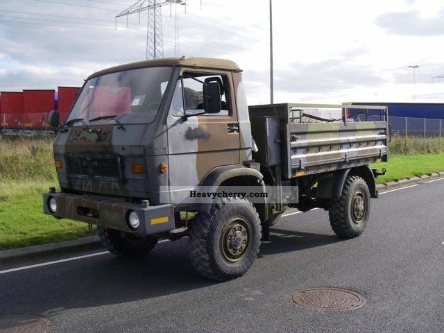 1985 MAN  8-136 FAE 4X4 WHEEL EX-ARMY. Truck over 7.5t Stake body photo