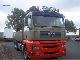 2003 MAN  TGA 28 460 6x2x4 at rear with crane Truck over 7.5t Stake body photo 2