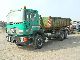 1992 MAN  26 422 6X4 with container Truck over 7.5t Tipper photo 8