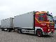 2004 MAN  19 430 + TRAILER poultry transport Truck over 7.5t Horses photo 2