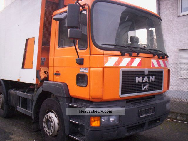 1999 MAN  Silent 26.293 F2002 109800KM 2-steering axles Truck over 7.5t Refuse truck photo