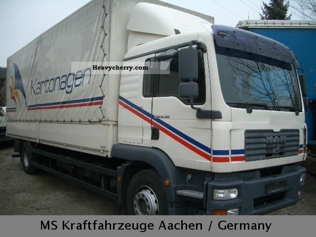 2006 MAN  TGM 12 280 (18 280) 11.9 t GVW, mPrit L House 7.6. Truck over 7.5t Stake body and tarpaulin photo