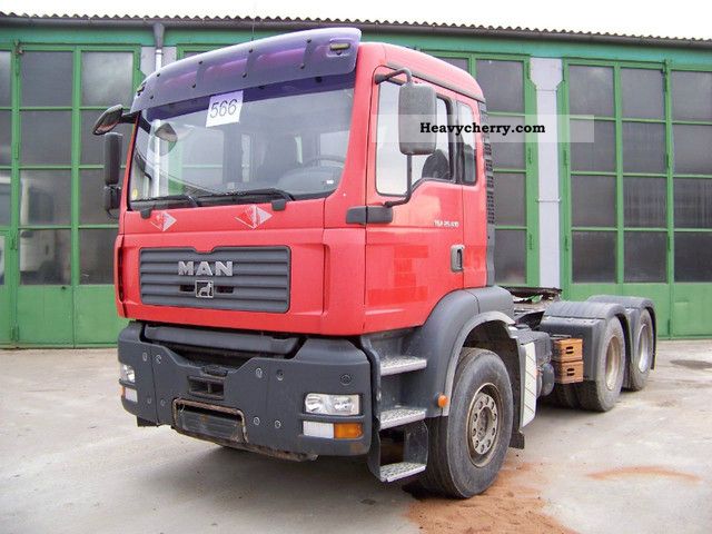 2004 MAN  TGA 26.413 6x4 - KIPPHYDRAULIK Semi-trailer truck Heavy load photo
