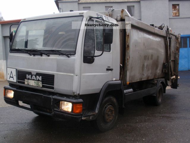 1995 MAN  10 153 Truck over 7.5t Refuse truck photo