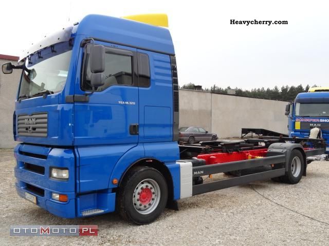 2007 MAN  TGA Euro 4 18 320 AS NEW ONLY 527000km Truck over 7.5t Swap chassis photo