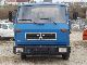 1989 MAN  vw Van or truck up to 7.5t Three-sided Tipper photo 1