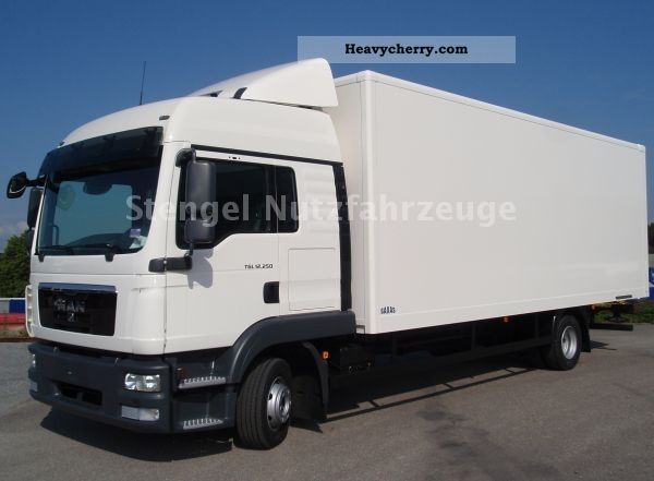 2011 MAN  TGL 12.250 4x2 BL EURO * 5 * trunk + rear doors NEW Truck over 7.5t Box photo