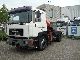 MAN  19.302FLT WITH PALFINGER 16T / M CRANE 1992 Standard tractor/trailer unit photo