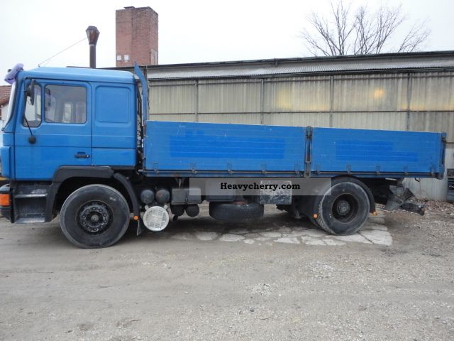 1993 MAN  19 372 TRUCK EXCHANGE SYSTEM 13 TONS AXLE Truck over 7.5t Tipper photo