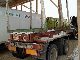 2003 MAN  Adjustable length 26/27.460 6x6 wooden train / crane Truck over 7.5t Timber carrier photo 1