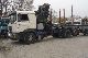 2001 MAN  26 464 6x2 flatbed trailer Loglift 165Z + Semi-trailer truck Heavy load photo 1