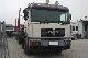 2001 MAN  26 464 6x2 flatbed trailer Loglift 165Z + Semi-trailer truck Heavy load photo 3
