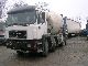 1996 MAN  35 402 8x4 Concrete mixer Truck over 7.5t Cement mixer photo 1