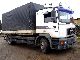 1998 MAN  Silent with 18 264 LBW-air cruise control Truck over 7.5t Stake body and tarpaulin photo 1