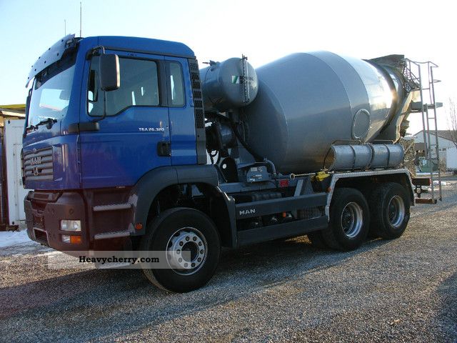 2007 MAN  26 320 Truck over 7.5t Cement mixer photo
