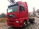 2002 MAN  18 410.XXL.Retarder climate manual.German truck Semi-trailer truck Standard tractor/trailer unit photo 1