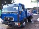1999 MAN  8163 Van or truck up to 7.5t Three-sided Tipper photo 2