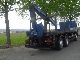 1995 MAN  26.273Pritsche 6x2 with crane Meiller mk136-10Mete Truck over 7.5t Stake body photo 5