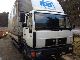 2000 MAN  8163 Van or truck up to 7.5t Stake body and tarpaulin photo 2