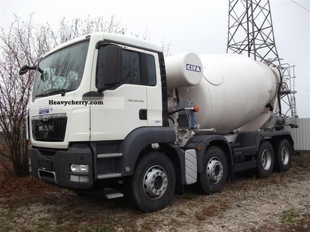 2009 MAN  TGS 32 400 BB 8x4 Truck over 7.5t Cement mixer photo