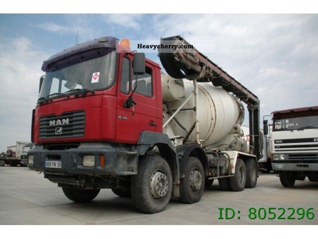 2001 MAN  35 414 Truck over 7.5t Cement mixer photo
