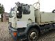 1999 MAN  with crane Hiab, 18 264 Van or truck up to 7.5t Stake body photo 2