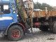 1976 MAN  32 362 dump truck or timber truck with Palfinger Kr Truck over 7.5t Tipper photo 3