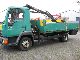 1998 MAN  8163 L2000 crane Van or truck up to 7.5t Stake body photo 2