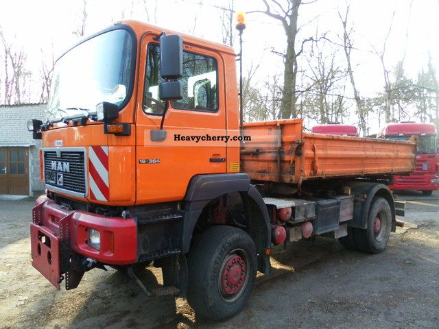2000 MAN  19 364 AK with local hydraulic Truck over 7.5t Tipper photo