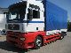 2007 MAN  TGA 18.440 4x2 with trailer € 5 Truck over 7.5t Stake body photo 2