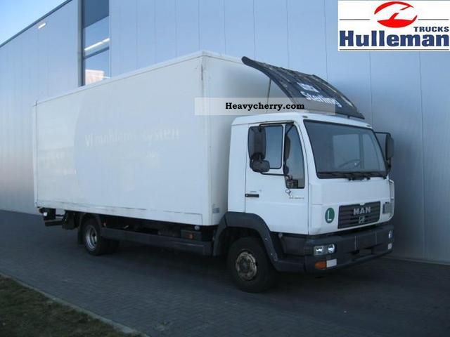 2001 MAN  LE180C 4X2 WITH LADEBORDWAND Truck over 7.5t Chassis photo