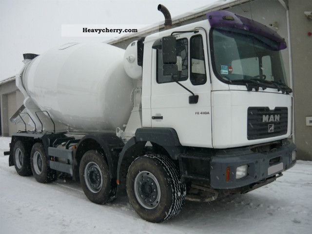 2001 MAN  FE 32 414 Truck over 7.5t Cement mixer photo