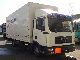 2006 MAN  TGL 10 120 curtainsider LBW Truck over 7.5t Stake body and tarpaulin photo 2
