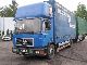 1995 MAN  18 222 120 cm3 Truck over 7.5t Stake body and tarpaulin photo 6