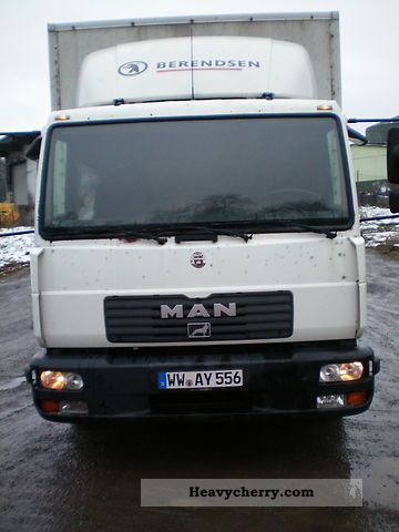2001 MAN  L 2000 * 12 220 * 8m case with LBW Truck over 7.5t Box photo