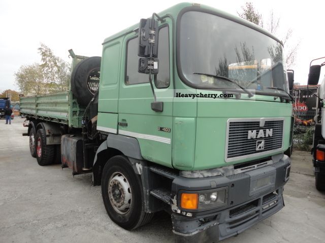 1995 MAN  26 403 without a crane Truck over 7.5t Tipper photo