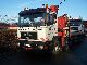 1995 MAN  With Fassi F03 crane F300.23 Truck over 7.5t Stake body photo 3