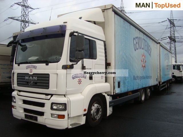 2007 MAN  TGA 24.440 6X2-2 LL-U (Euro5 Intarder Air) Truck over 7.5t Beverage photo