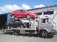 1991 MAN  8150 tow truck bunk Techau Van or truck up to 7.5t Car carrier photo 14