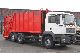 MAN  TGA 28 310 6x2, Haller M 21x2c, 3 Axis directs 2005 Refuse truck photo