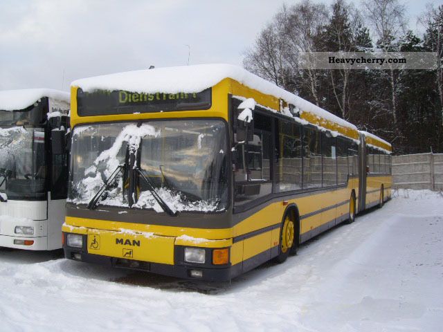 1997 MAN  A11 (NL202G) przegubowy articulated Coach Articulated bus photo