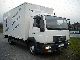 2003 MAN  LE 8140 case 5 mtr. Van or truck up to 7.5t Box photo 1