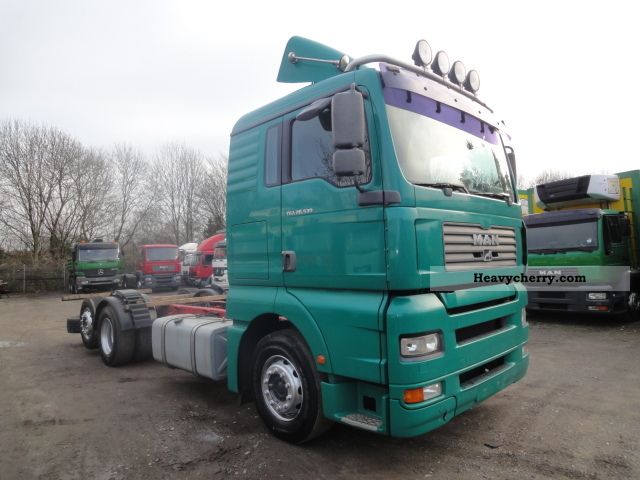 2004 MAN  TGA 26th 530 XL 6x2, air, retarder, leather, towbar Truck over 7.5t Chassis photo